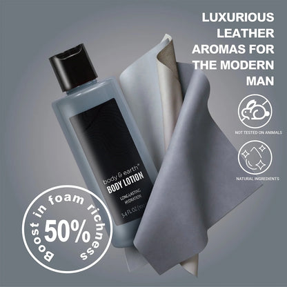 Bath Gift Sets for Men Father'S Day Gift Ideas, 8 Pcs Sandalwood Luxury Spa Gift Basket Body Care Sets with Toiletry Bag Birthday Gifts for Dad Husband